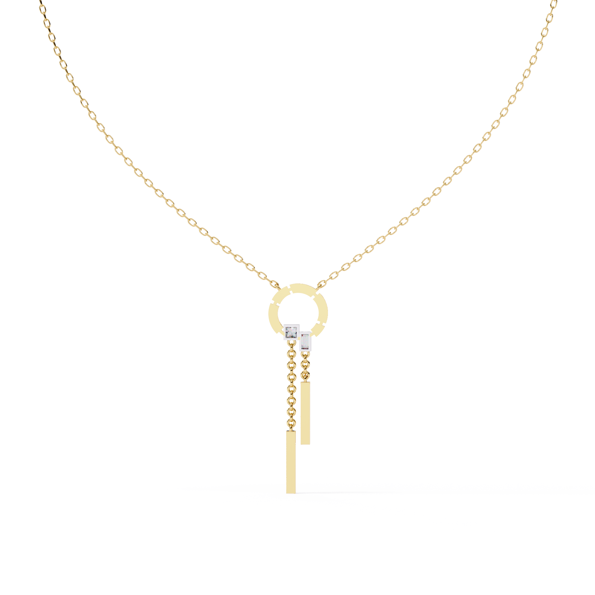 Solitairekart 0.38ct Natural Diamond Pendant-Necklace, HI Color, VS-SI Clarity